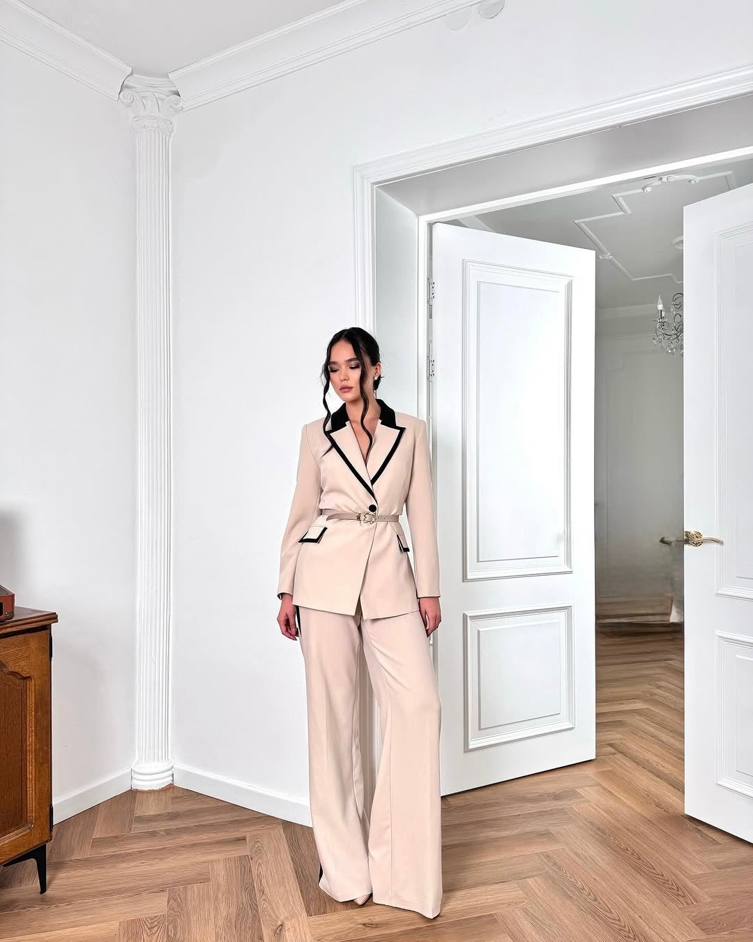 Cream Klair Suit
