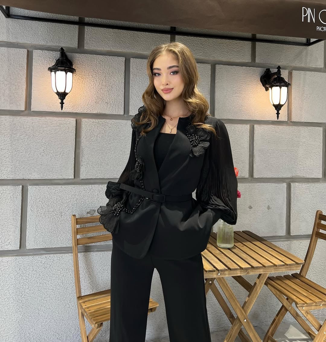 Black Zen Pant Suit