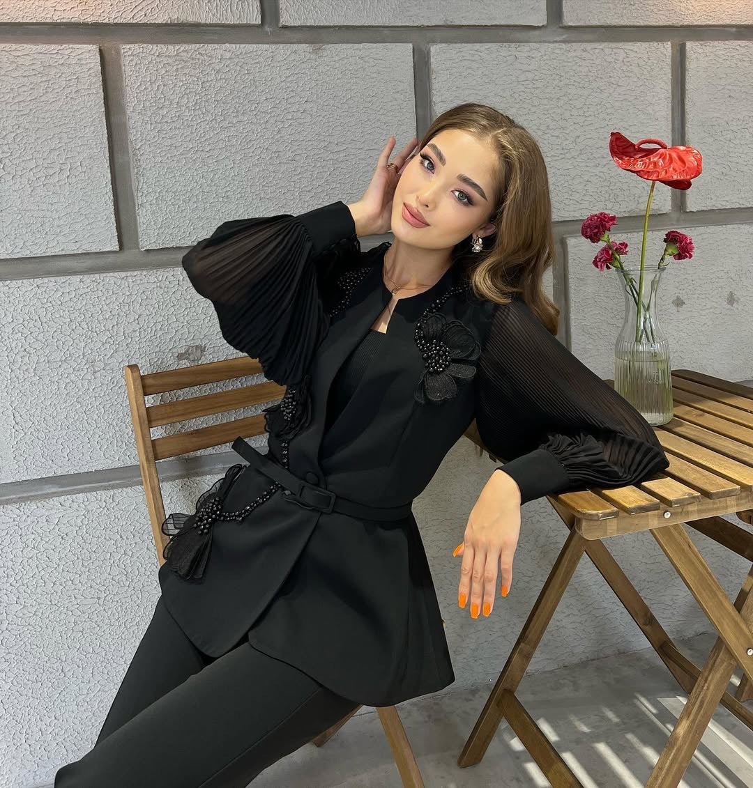Black Zen Pant Suit