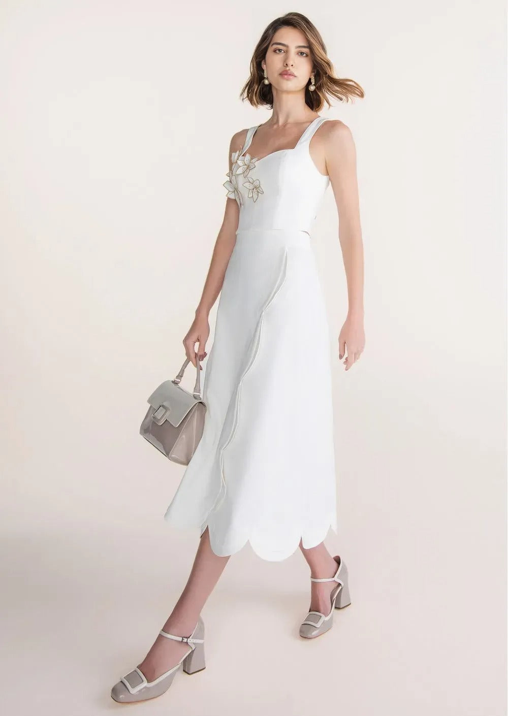 White Flower Detail Set