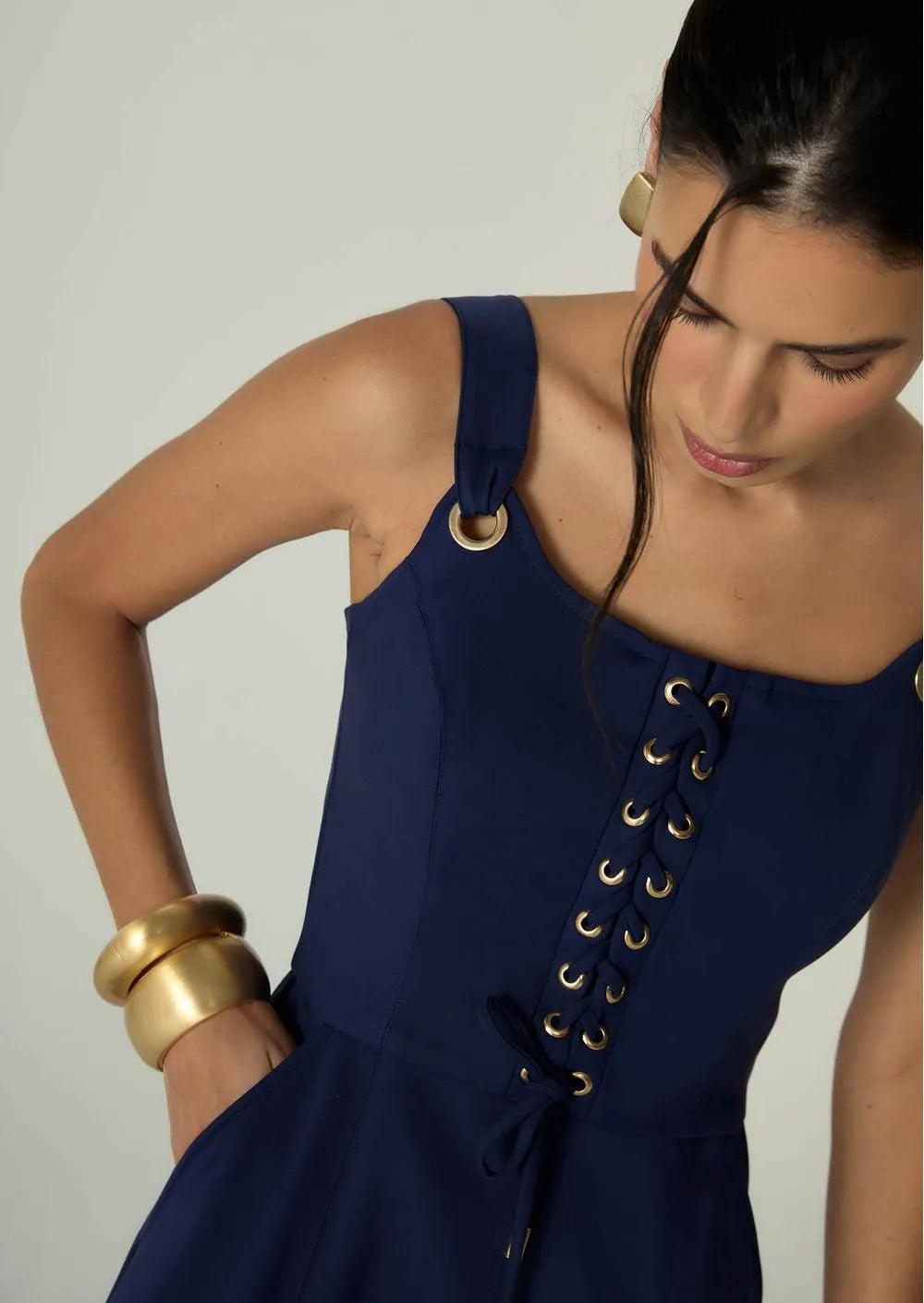 Navy Blue Dress