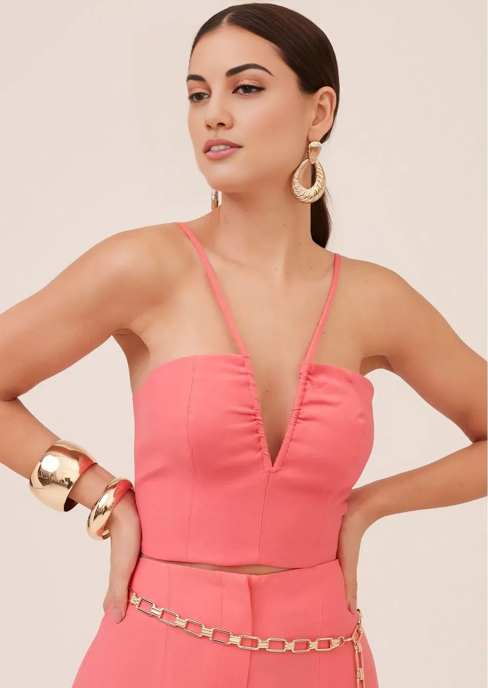 Peach 3 Piece Set