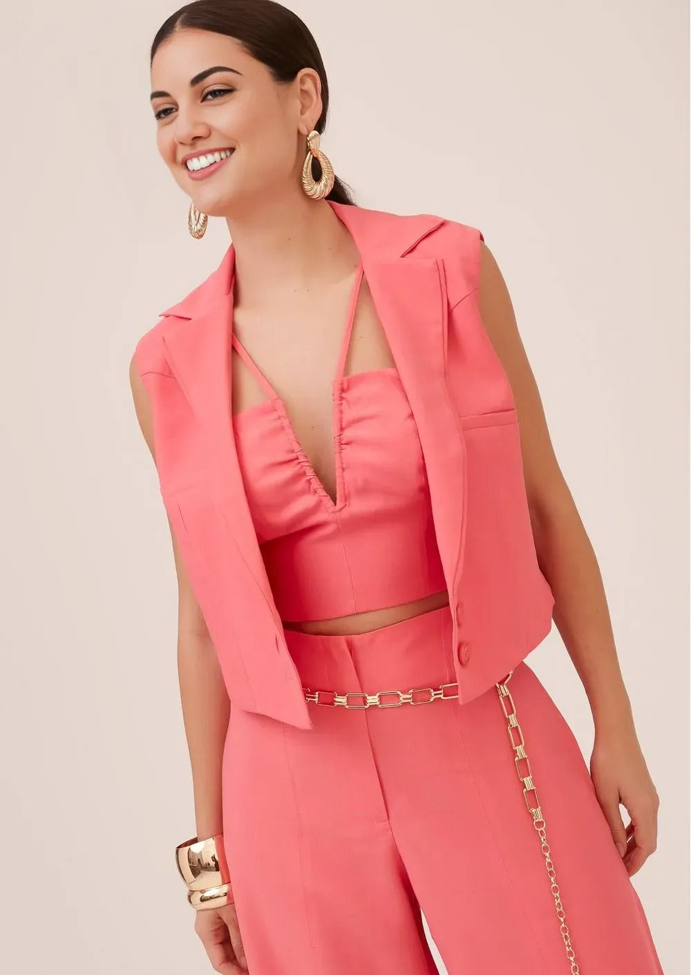 Peach 3 Piece Set