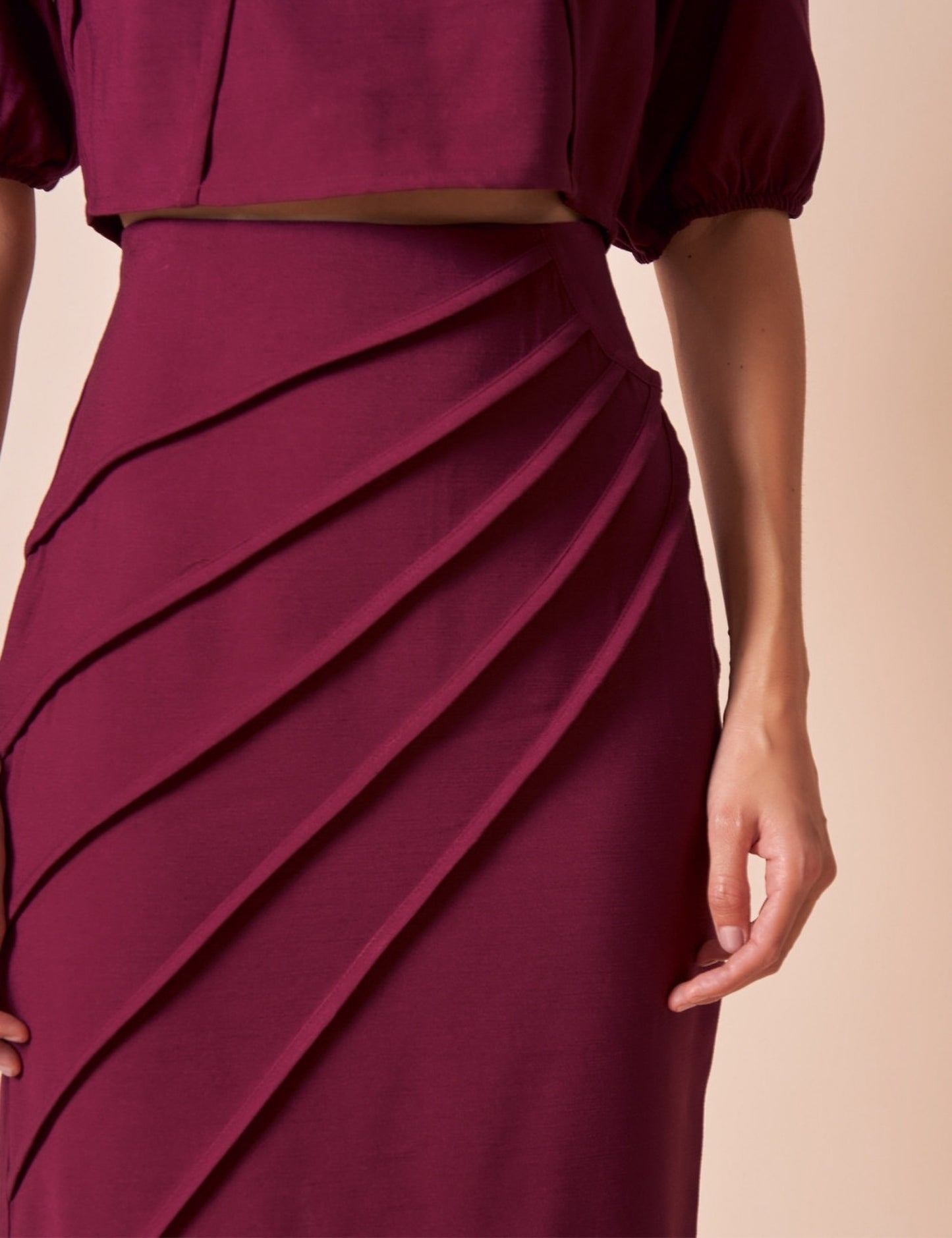 Malo Maroon Set
