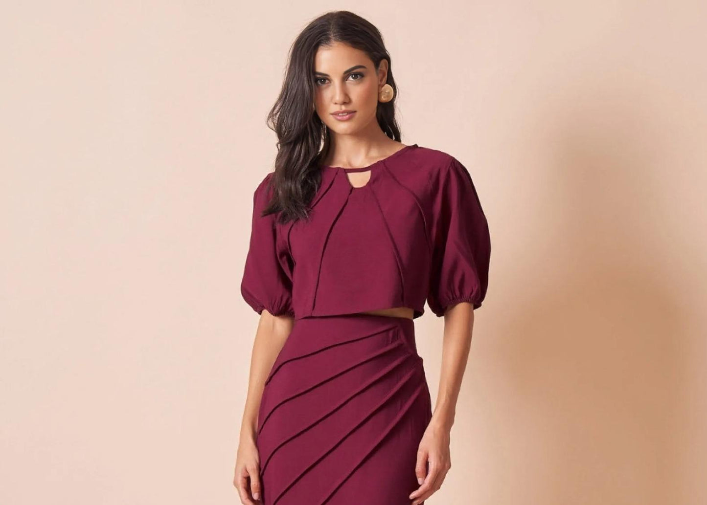 Malo Maroon Set
