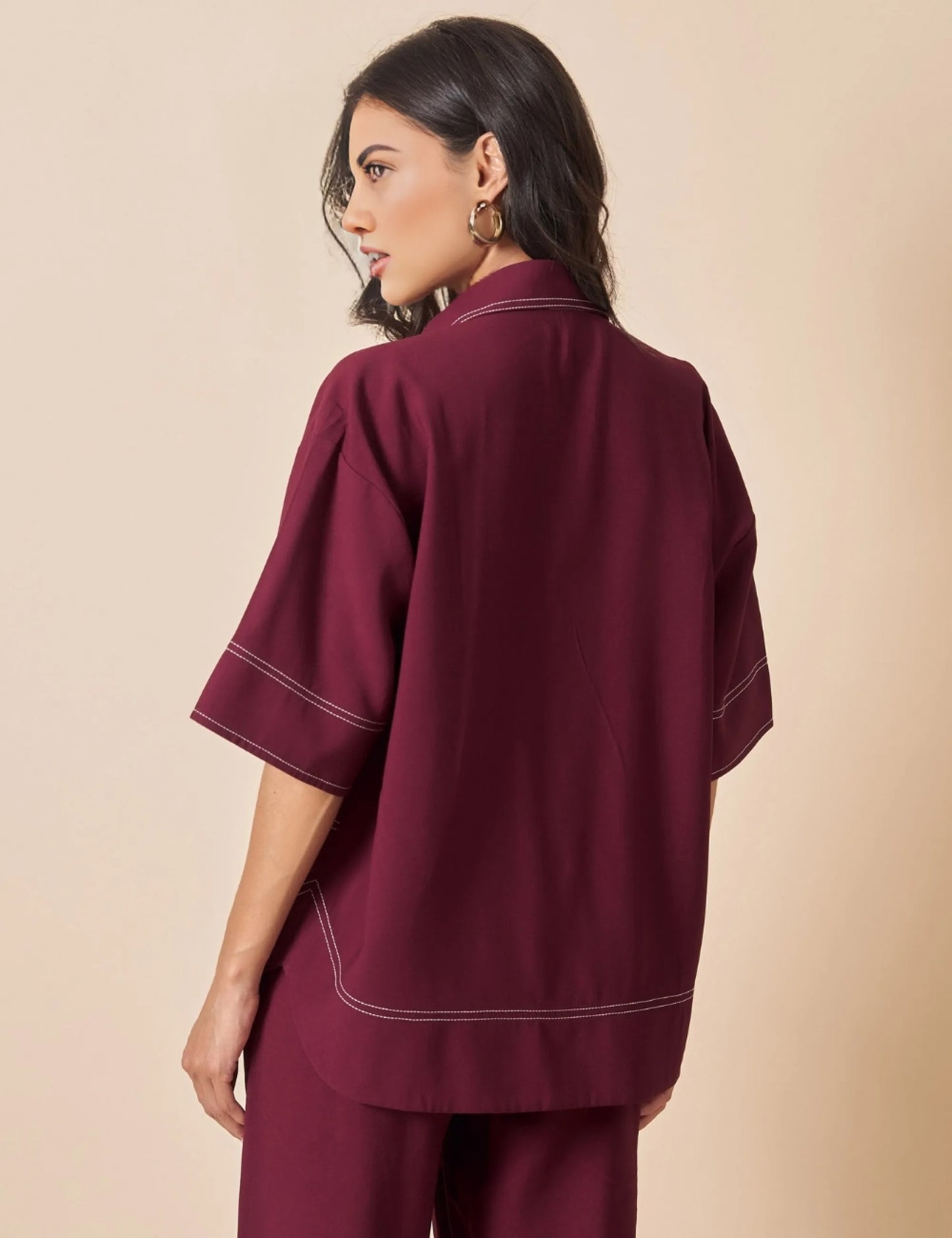 Maroon Lian Set