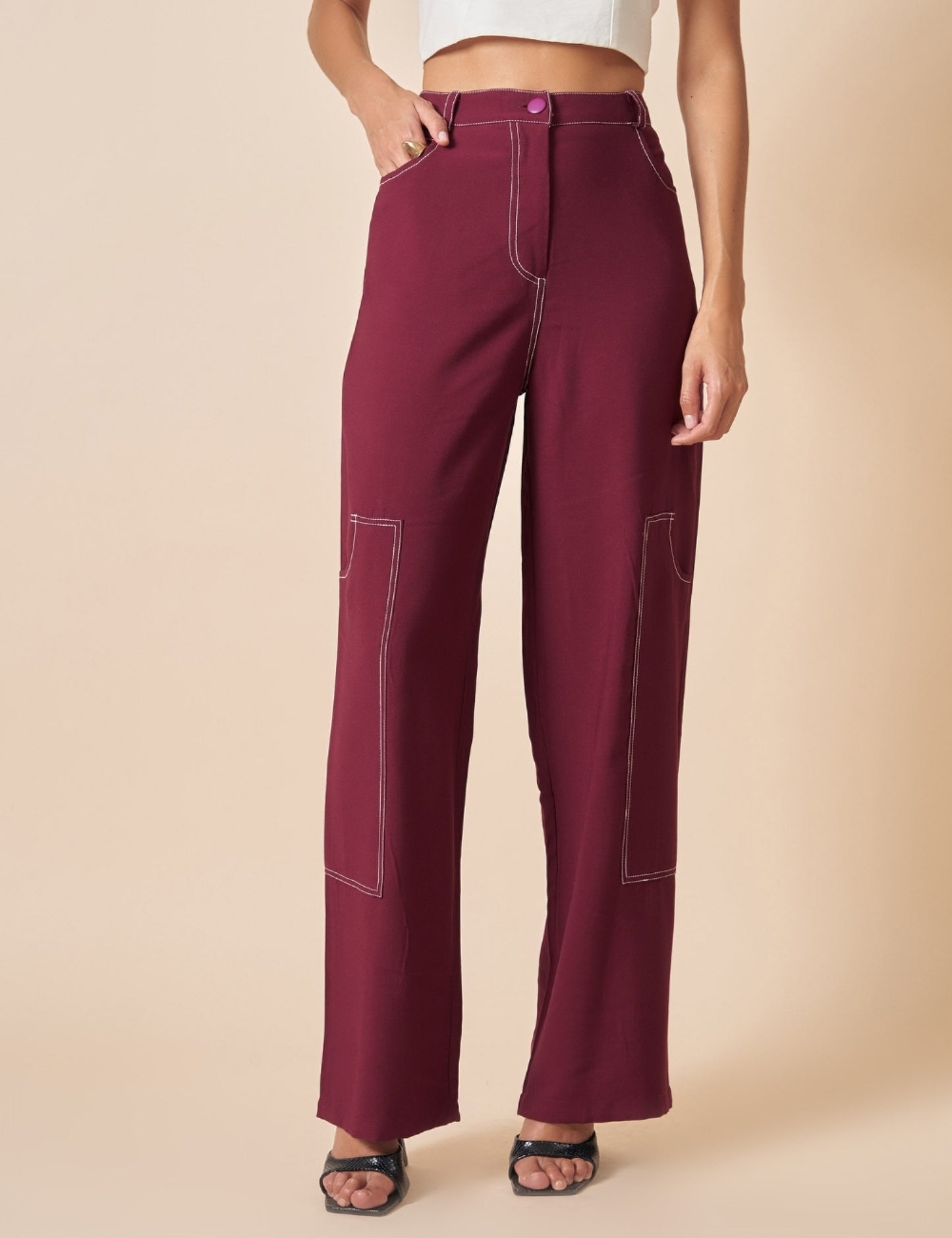 Maroon Lian Set
