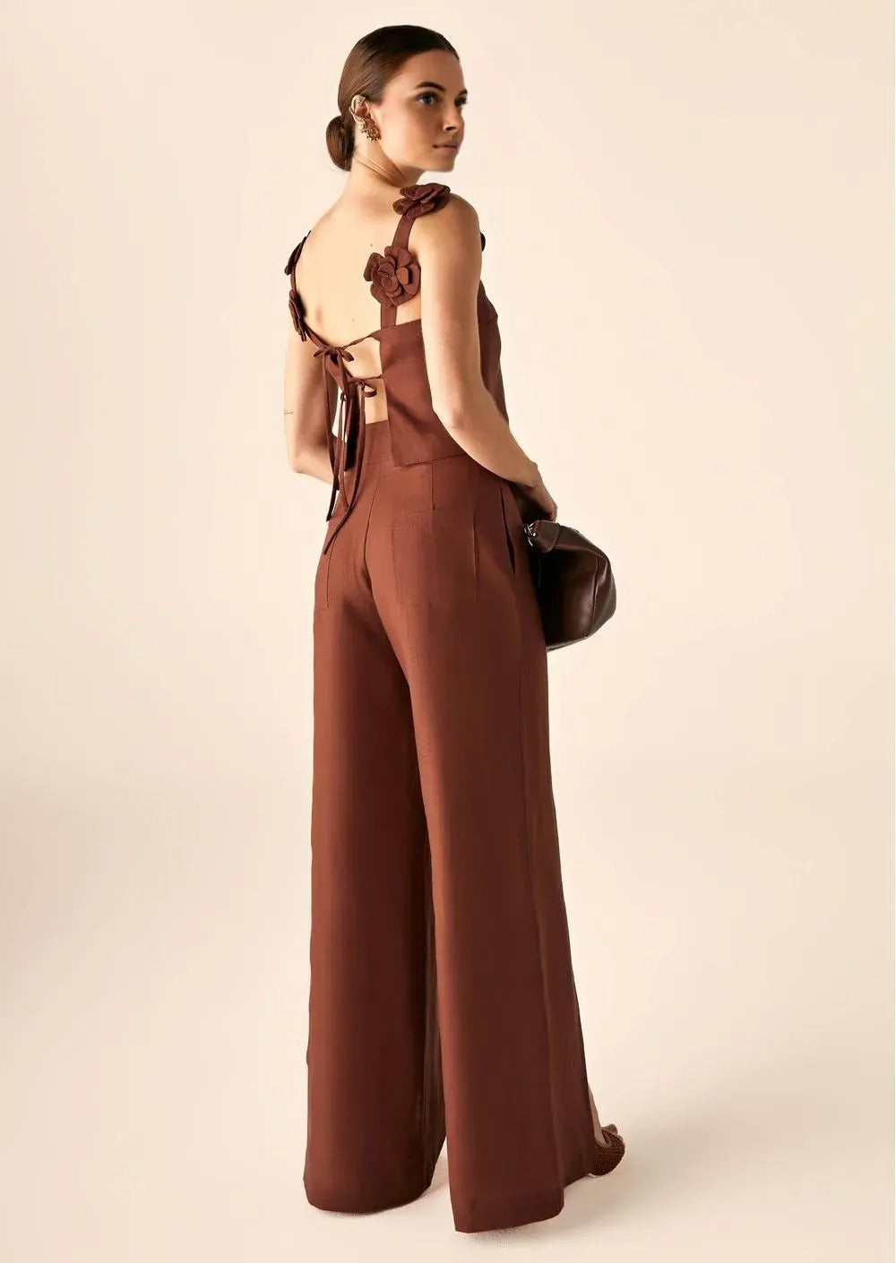 Brown Flower Set