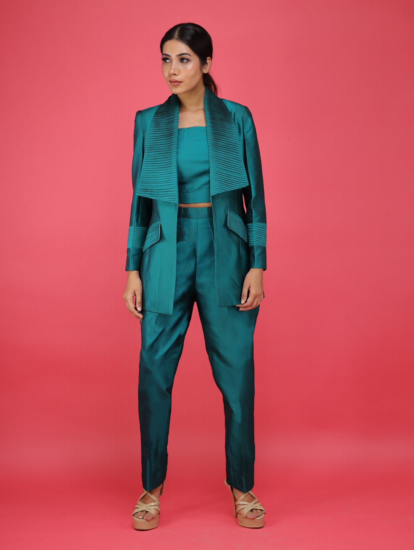 Teal Anne Suit