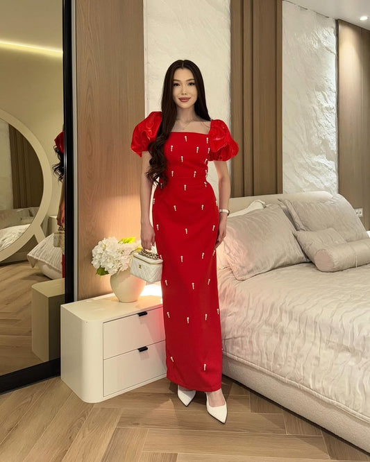 Kira Dress (Red)