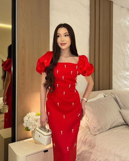 Kira Dress (Red)