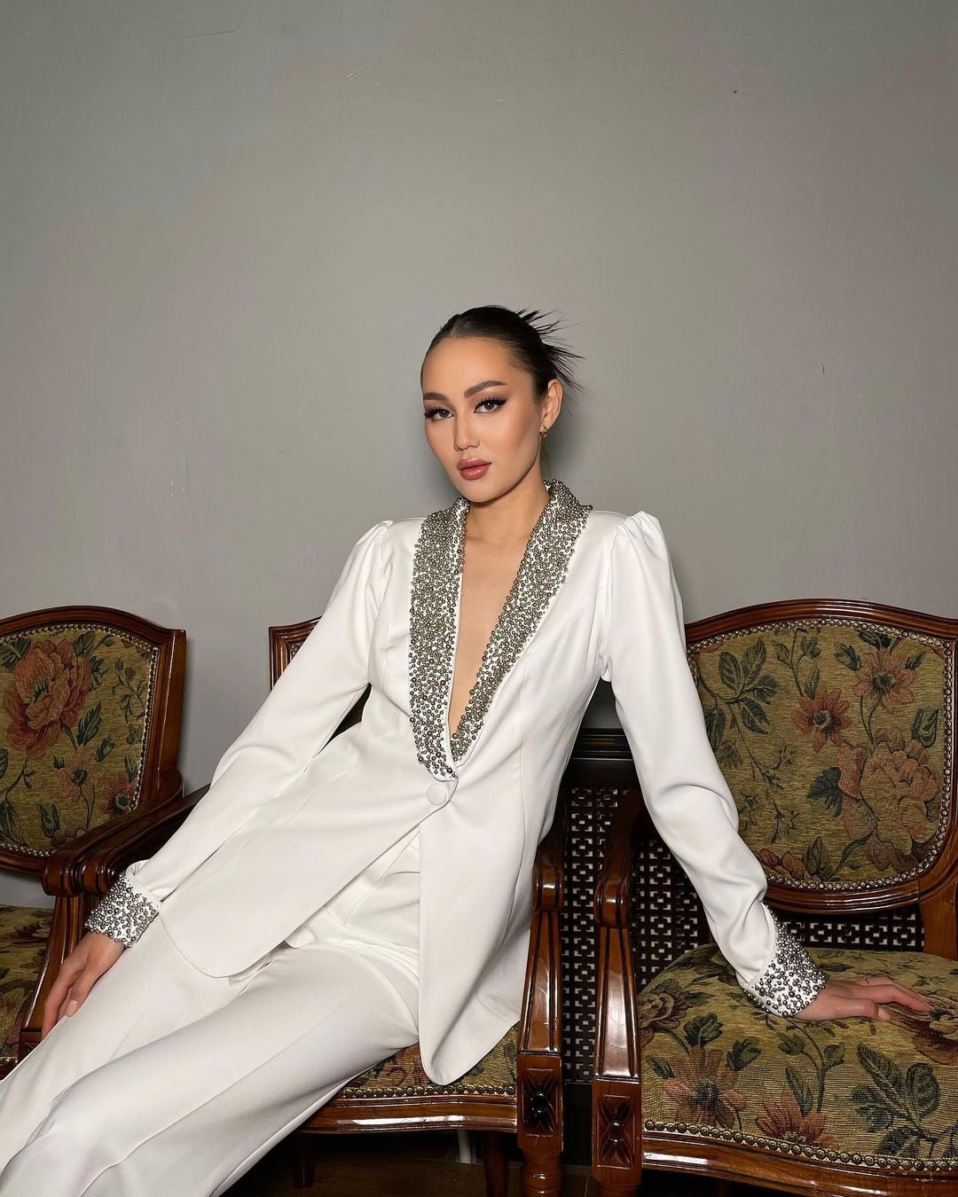 White Layla Pant Suit