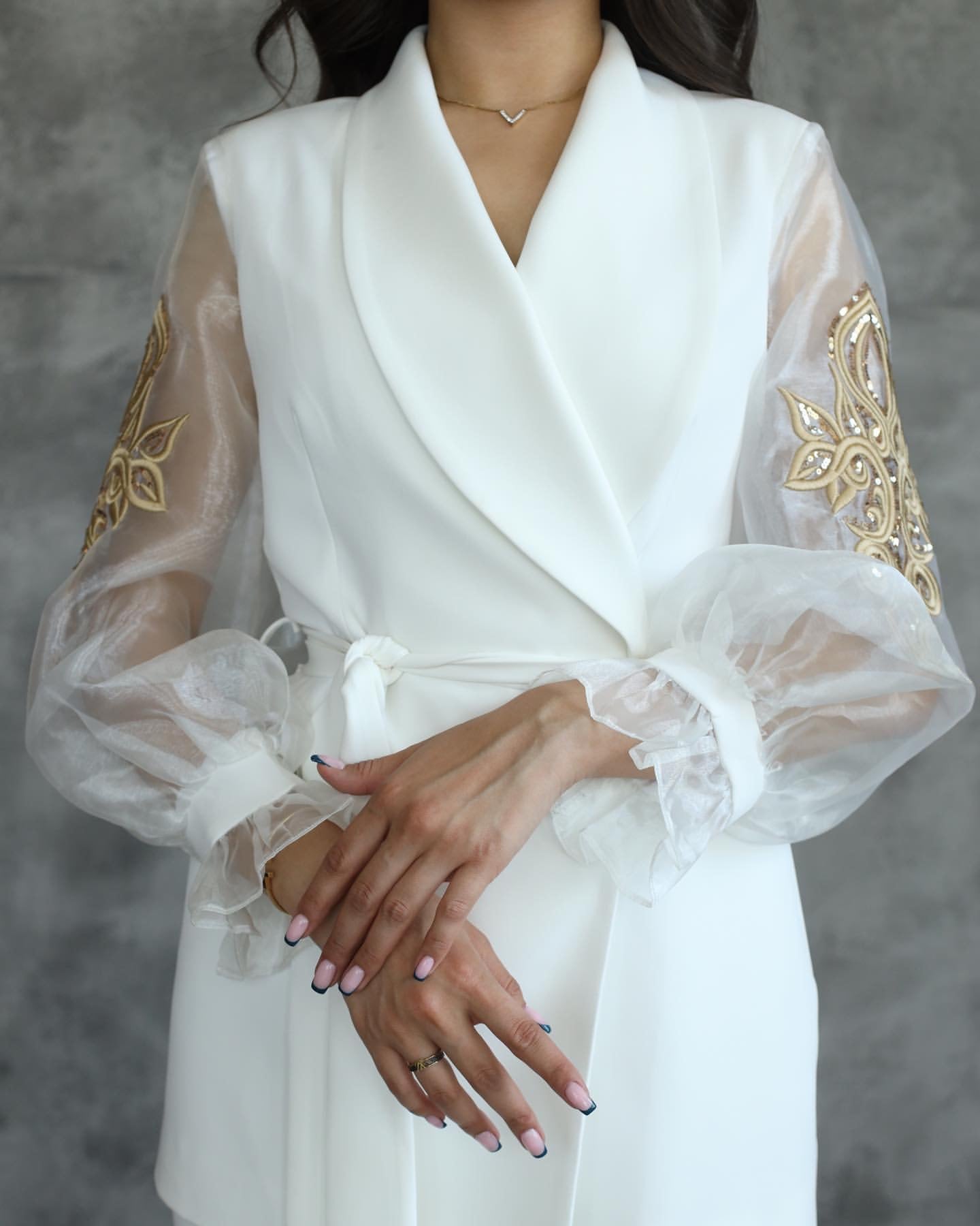 White Siyana Suit