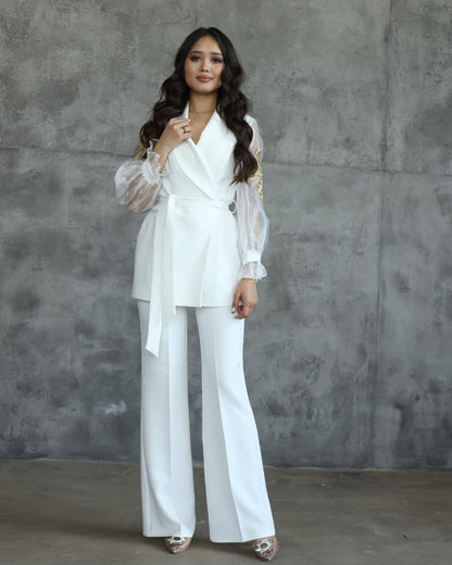White Siyana Suit