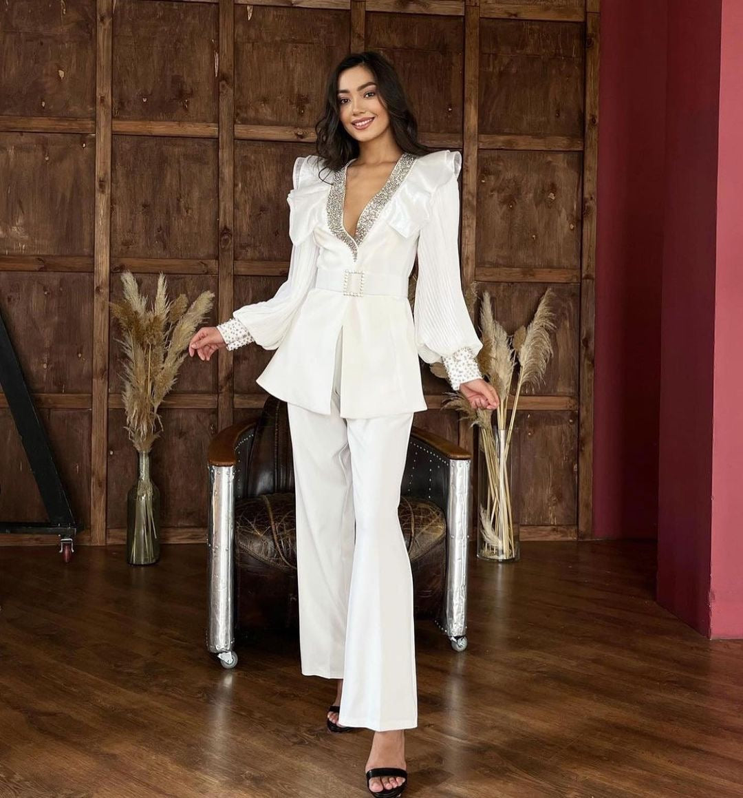 White Lana Suit – LABEL WB