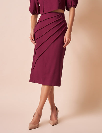 Malo Maroon Set