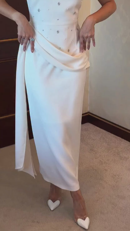 Luna Dress (White)